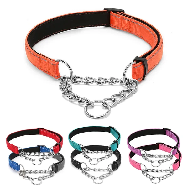 Stainless Steel Chain Martingale Collar