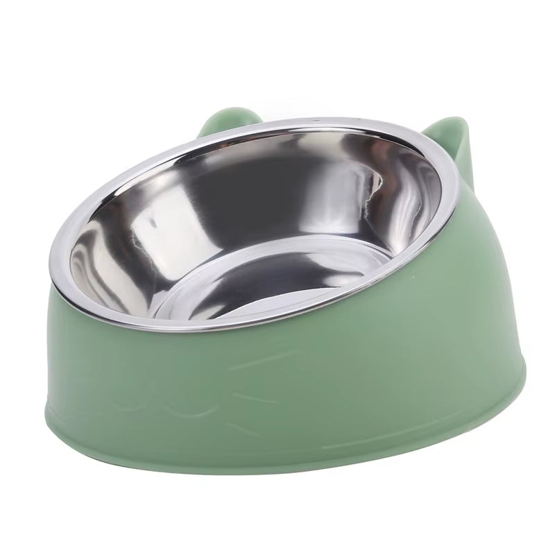 Inclined Cat Bowl - 1/2/5 Pcs 