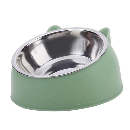 Inclined Cat Bowl - 1/2/5 Pcs 