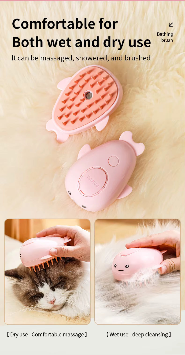 Pawlio™ 3-in-1 Steam Brush