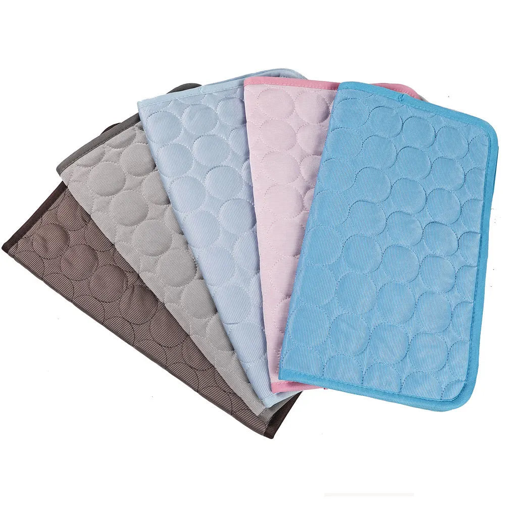 Dog Cooling Mat - Breathable Ice Pad Blanket for Ultimate Comfort