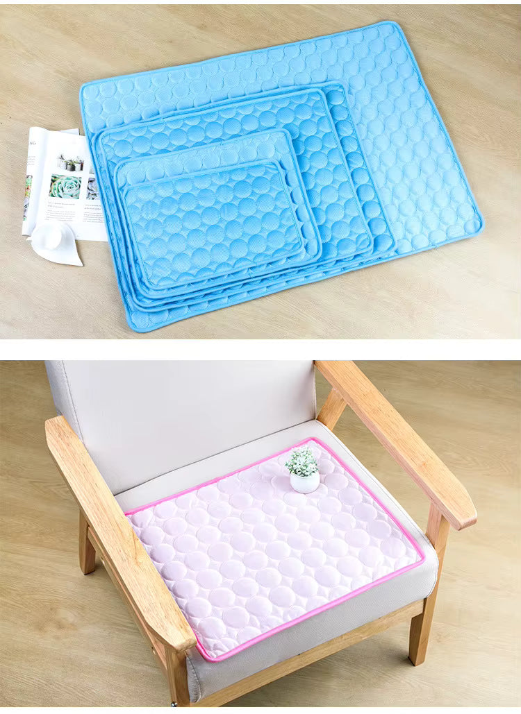 Dog Cooling Mat - Breathable Ice Pad Blanket for Ultimate Comfort