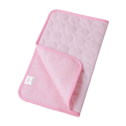 Dog Cooling Mat - Breathable Ice Pad Blanket for Ultimate Comfort