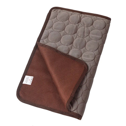 Dog Cooling Mat - Breathable Ice Pad Blanket for Ultimate Comfort