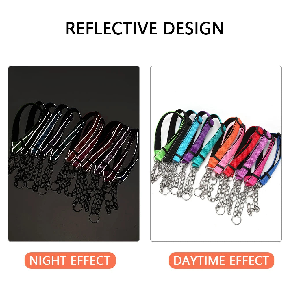 Stainless Steel Chain Martingale Collar