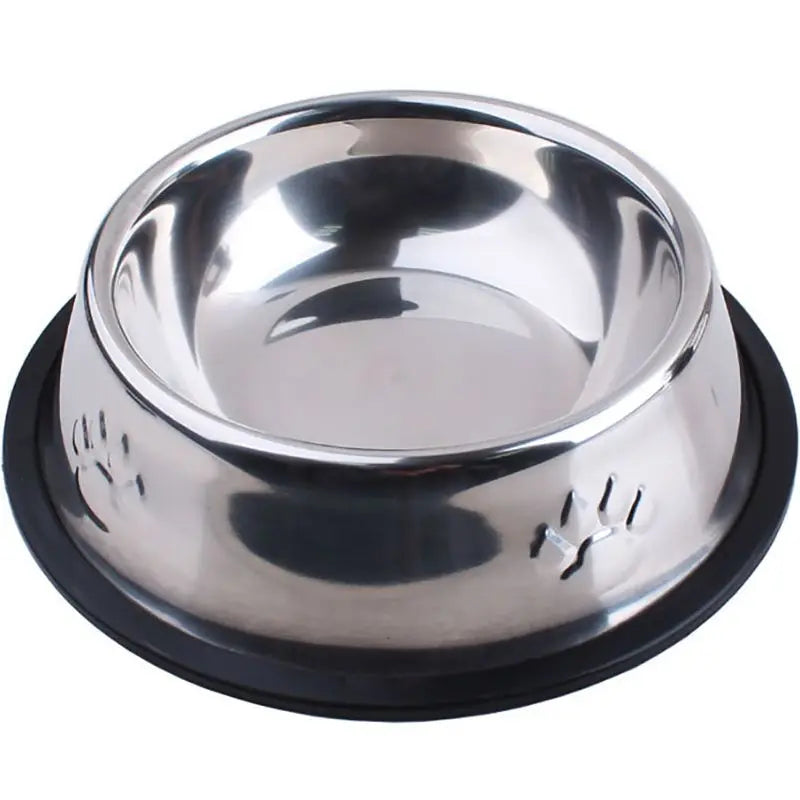 Stainless Skidproof Steel Bowl Feeder